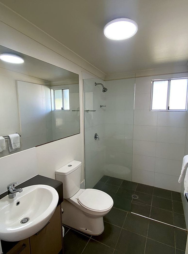 Ensuite with a walk-in shower